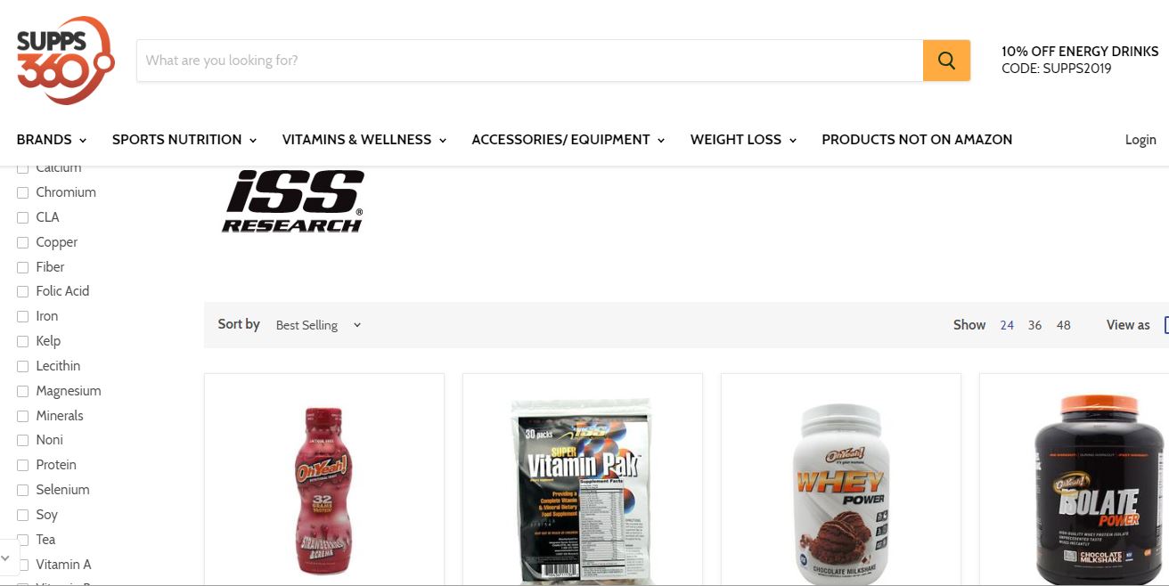 ISS protein powder & Supplements | oh yeah protein shakes — Supps360.com