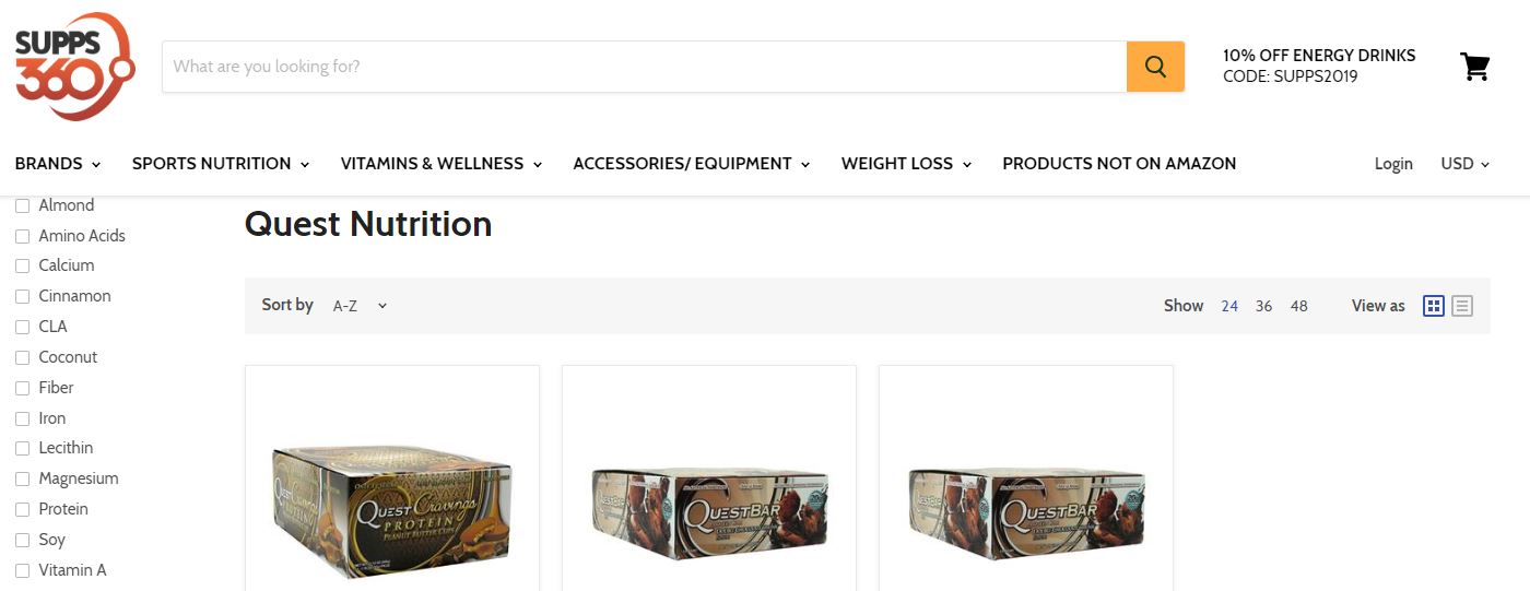 Quest Nutrition — Supps360.com