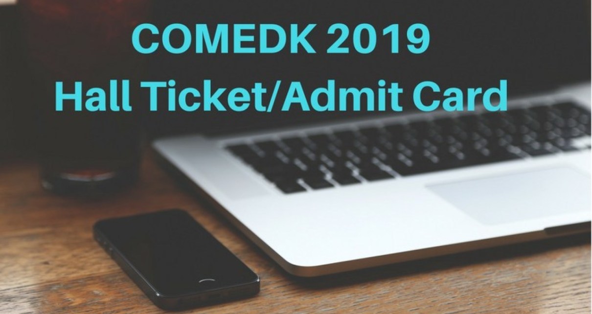 COMEDK UGET Hall Ticket 2019