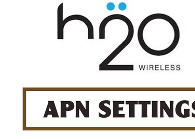 H20 Wireless APN Settings – Complete Guide Step By Step