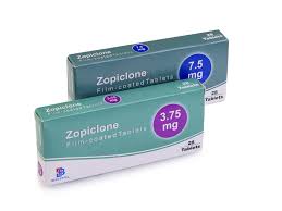 Zopiclone pill is used to treat sleeping problems