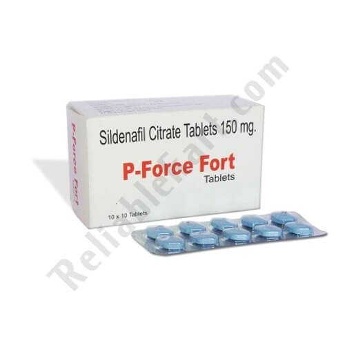 P Force Fort 150mg (Sildenafil Citrate) | Reviews, Uses, Cheap Price Guarantee