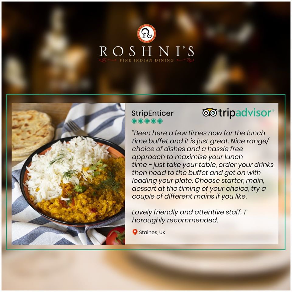 Indian Buffet Surrey - Roshni’s Restaurant