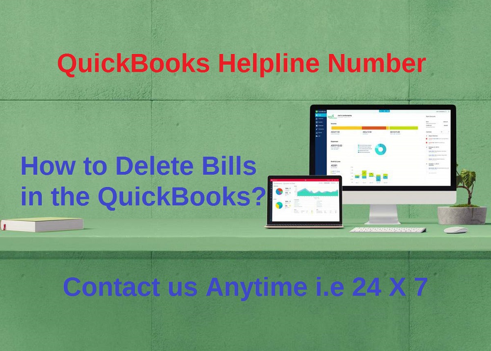 How to Delete Bills in the QuickBooks?