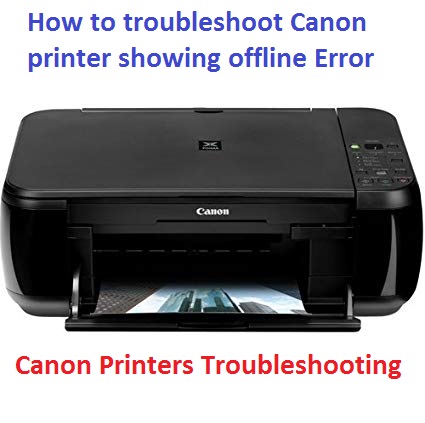 How to troubleshoot Canon printer showing offline Error