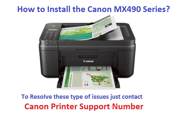 How to Install the Canon MX490 Series?