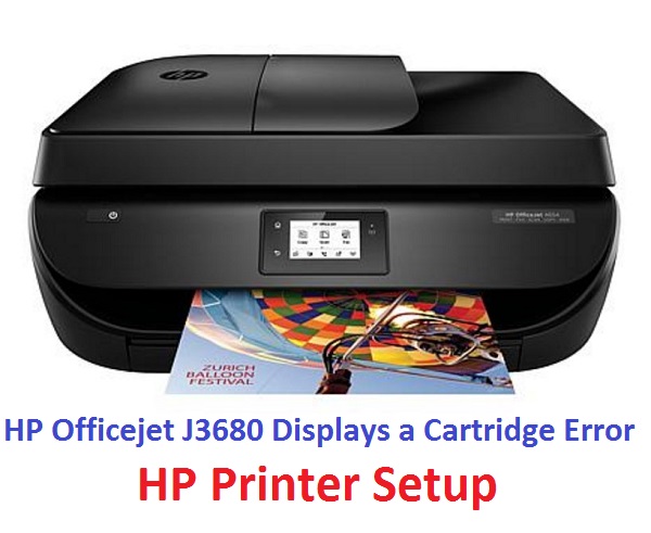 HP Officejet J3680 Displays a Cartridge Error