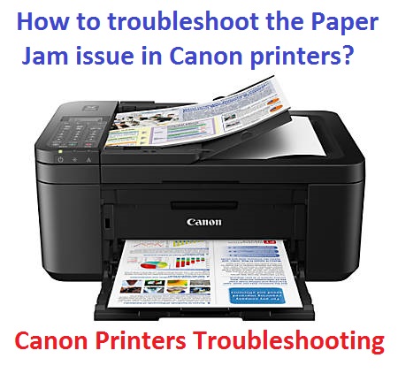 How to troubleshoot the Paper Jam issue in Canon printers