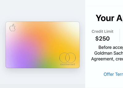 Apple Card surprises applicants by offering credit to riskier borrowers