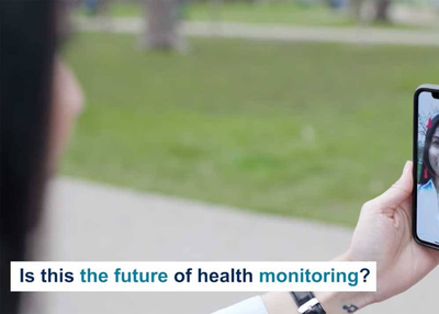 A smartphone video selfie can show blood pressure