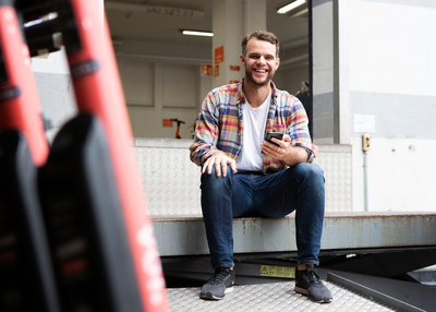 He is a tech, the hottest, a serial entrepreneur