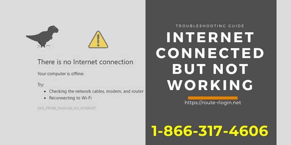 Wireless connected but internet not working