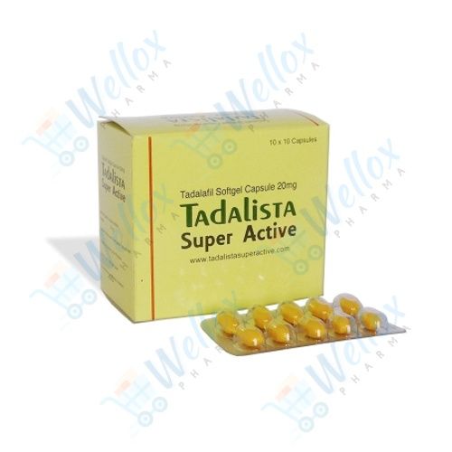 Tadalista Super Active, Reviews, Price, How To Uses, Dosage