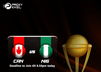 CAN vs NIG ICC Twenty20 Qualifier| Proxy Khel Predictions.