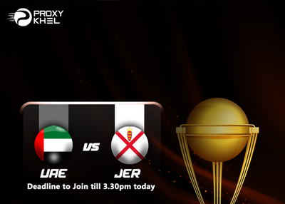 UAE vs JER ICC Twenty20 Qualifier| Proxy Khel Predictions.