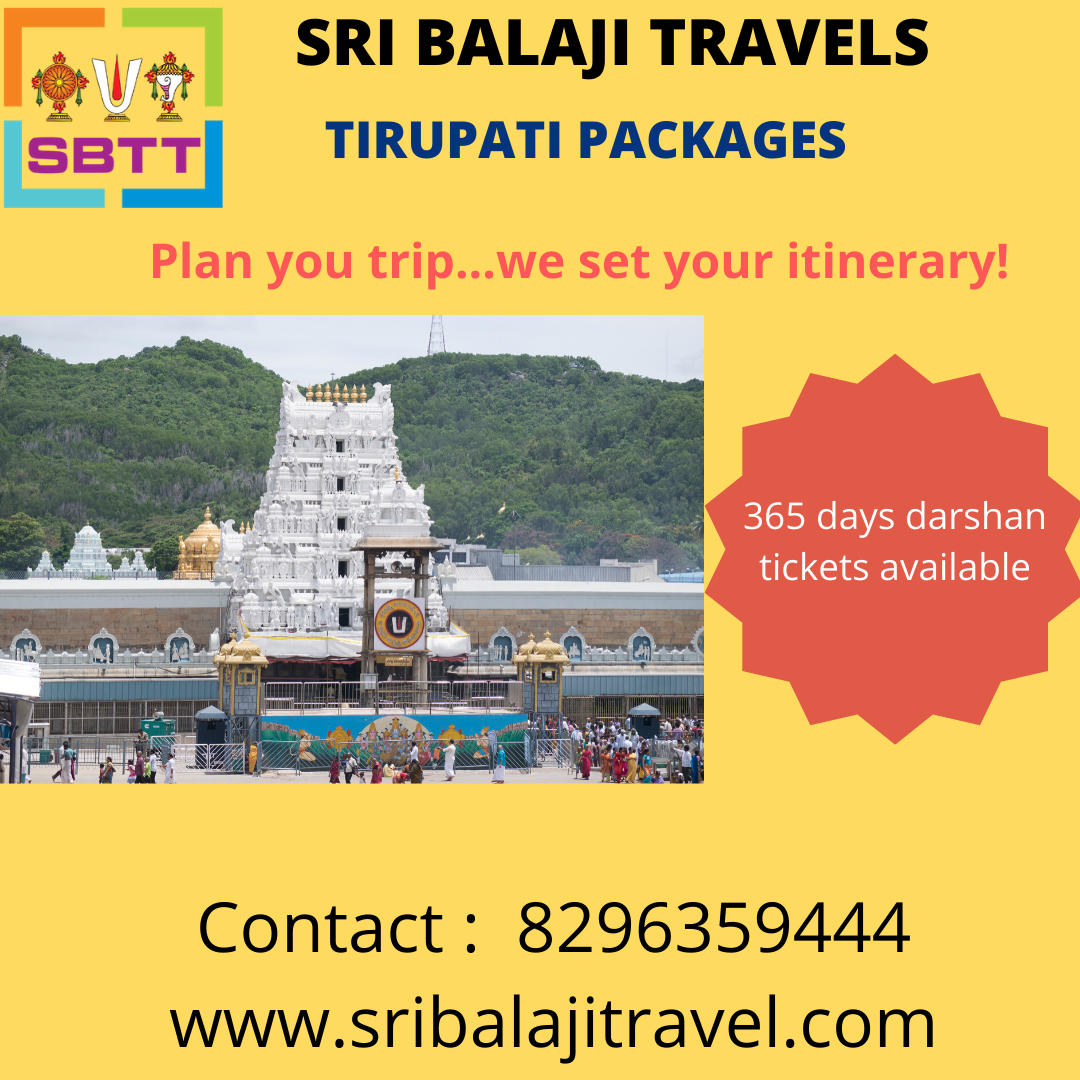 Tirupati Balaji darshan package from Bangalore,