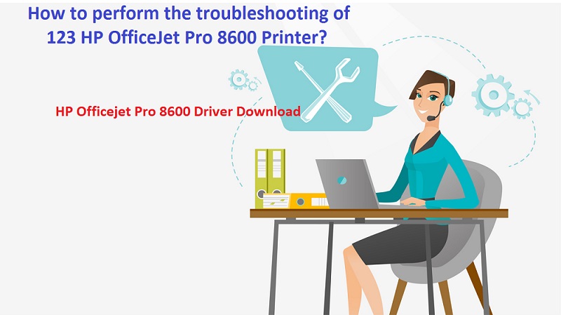How to perform the troubleshooting of 123 HP OfficeJet Pro 8600 Printer?