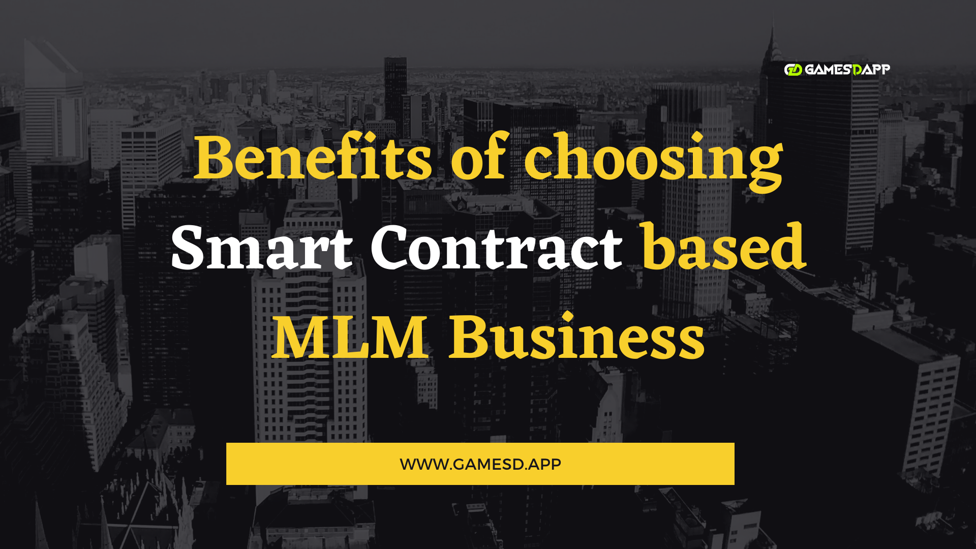 Benefits of Smart Contract based MLM