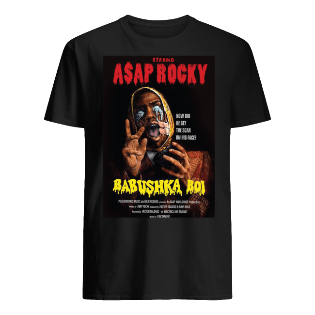 Staring  Asap Rocky Babushka Boi T-shirts