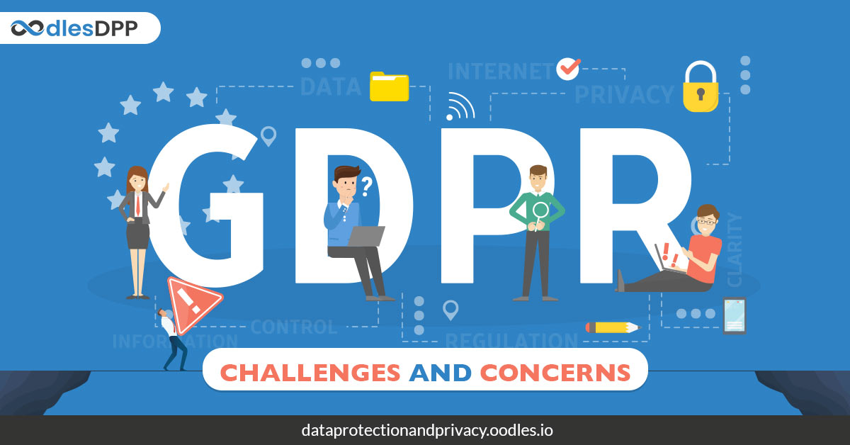 Major Concerns and Challenges For GDPR Compliance