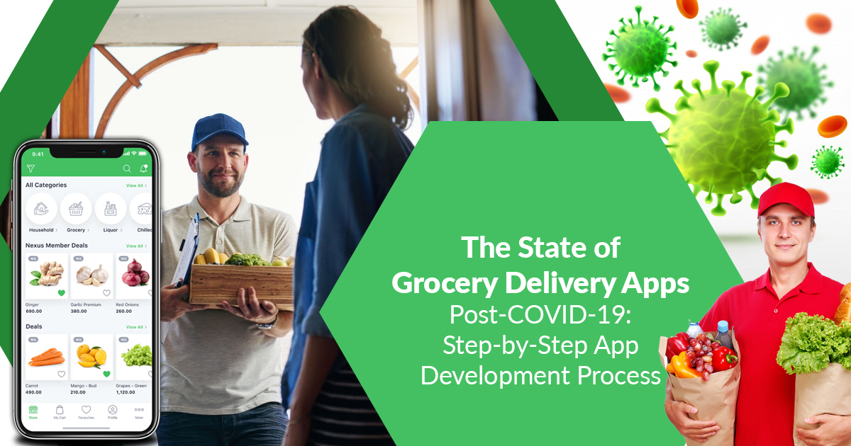The state of grocery delivery apps post-COVID-19: Step-by-step app development process