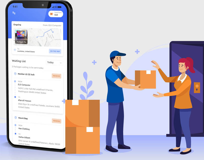 Initiate on-demand courier delivery app development and satisfy customers endlessly