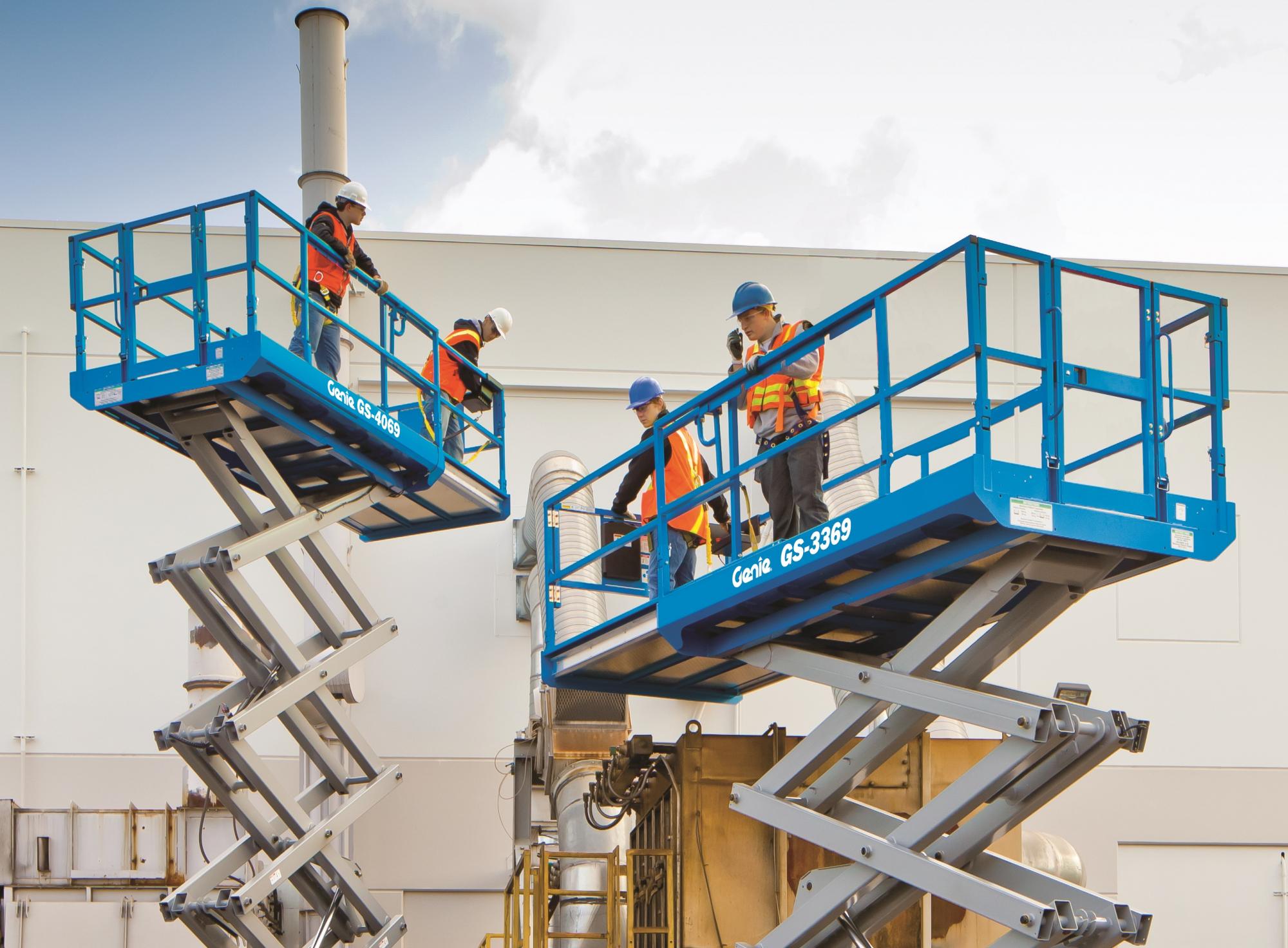 Why Scissor Lift Hire is Essential for Construction Projects?