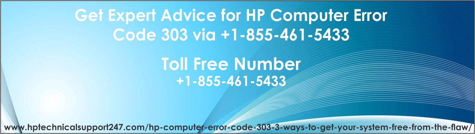 Get Expert Advice for HP Computer Error Code 303 via +1-855-461-5433