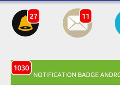 Make Badge(Item count) in Android [Tutorial]