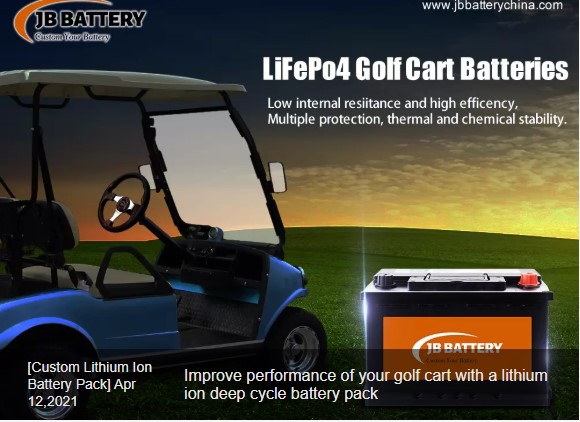 Best lithium ion golf cart battery pack manufacturer