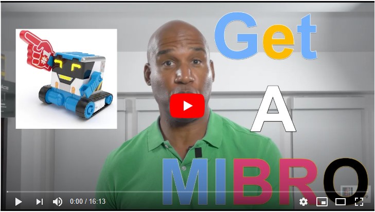 How to use the MiBro Really Rad Robot for people with children