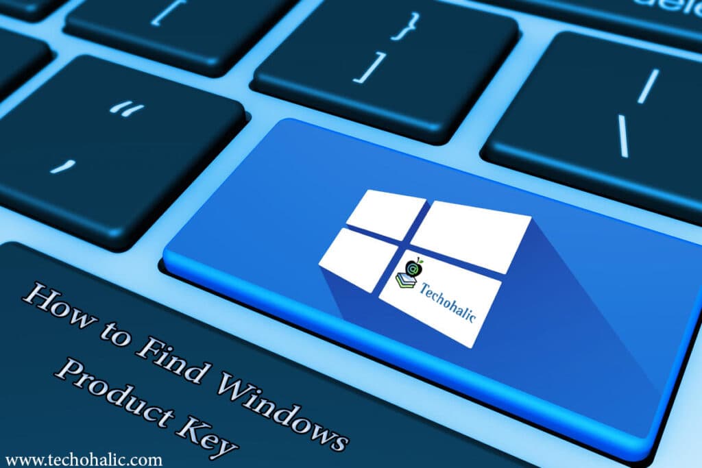 How to find Windows product key