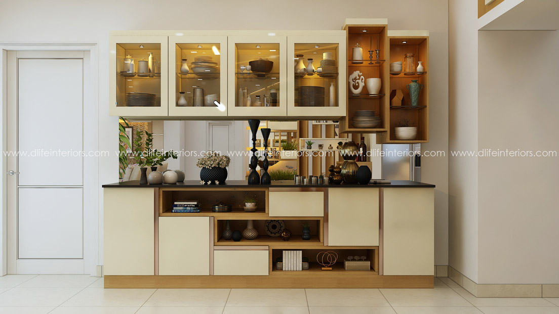 Crockery Shelf Interior Design Concepts to Transform Your Home