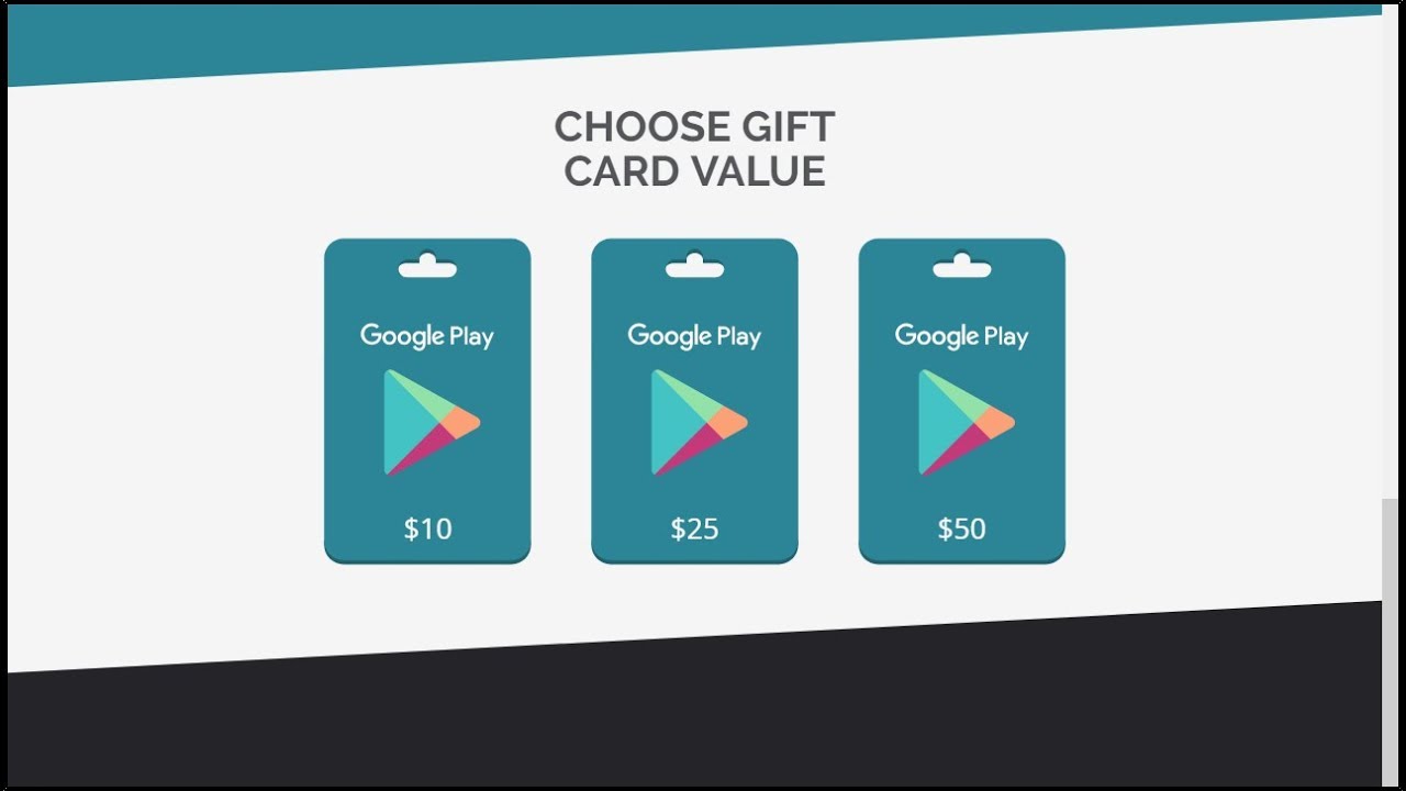 Google Play Gift Card Codes Generator