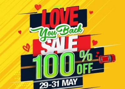 Zoom car 100% Discount Sale-100% off (50% upfront+50% cashback.)