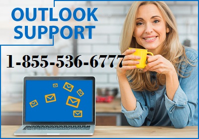Outlook Support phone number 1-855-536-6777