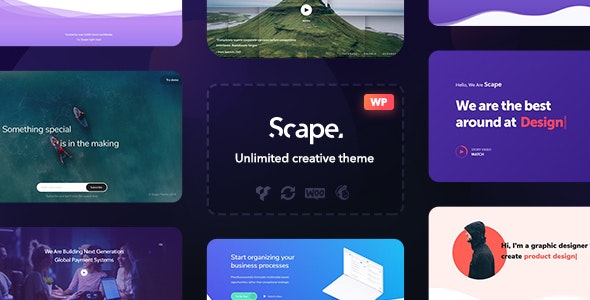 Scape WordPress Theme - Best Multipurpose WordPress theme