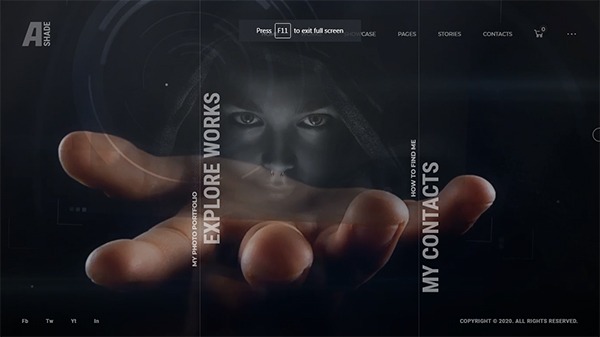 Ashade WordPress Theme - Photography WordPress Theme