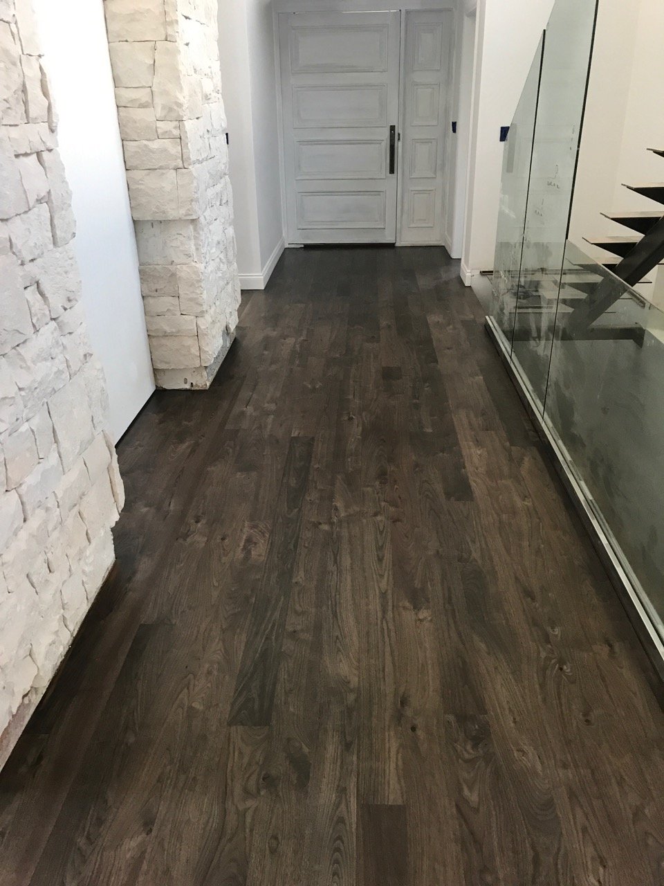 American Black Walnut Stained Residential Timber Floors Perth