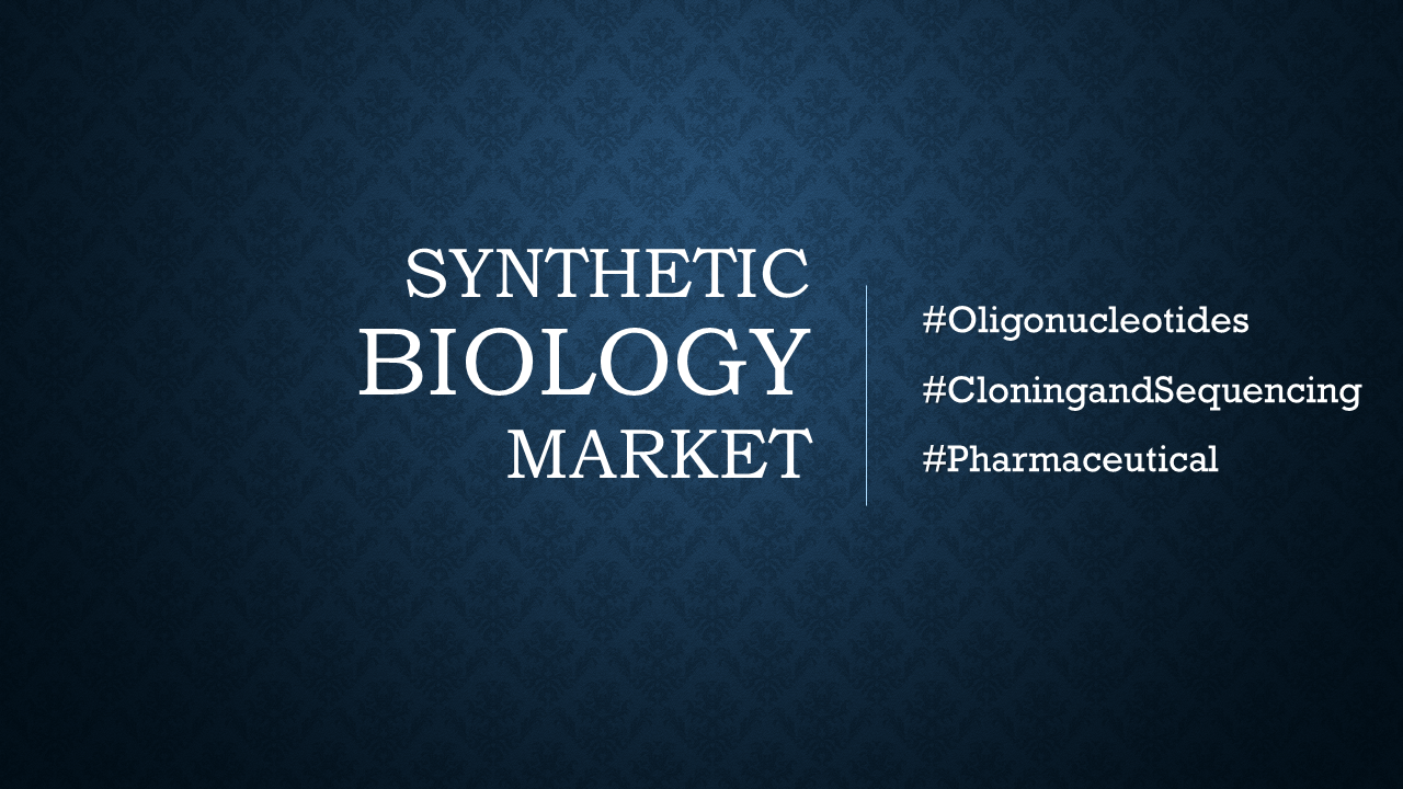 Synthetic Biology Market : Worldwide Industry Analysis and New Opportunities Explored