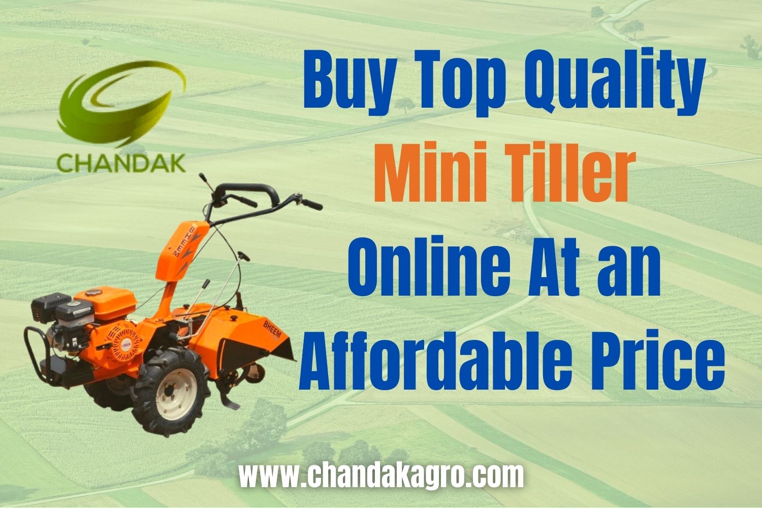 Buy Top Quality Mini Tiller Online At an Affordable Price