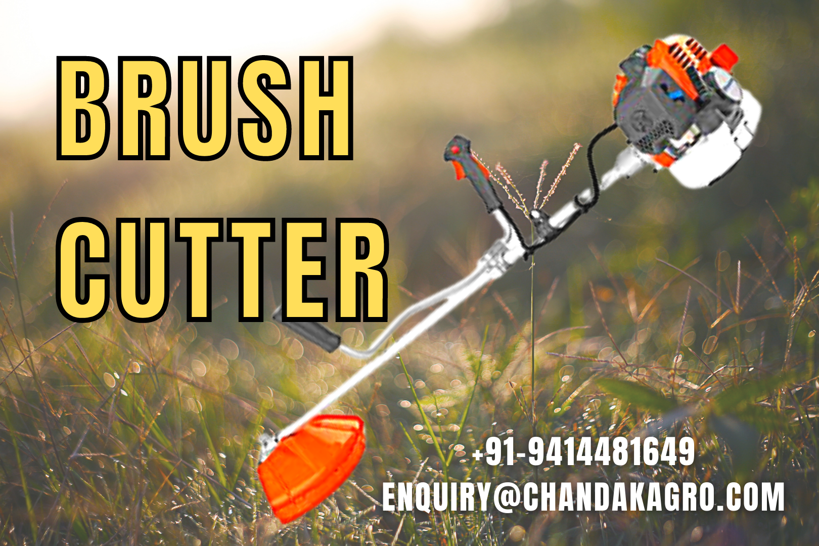 4 Stroke Brush Cutter from Chandakagro