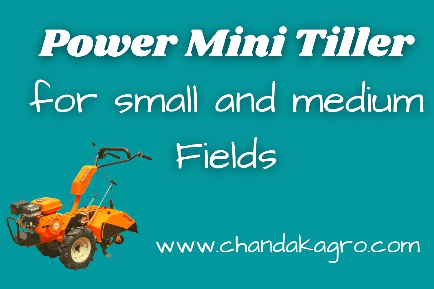 Power Mini Tiller and uses