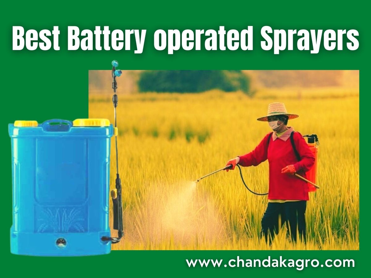 Best Battery operated Sprayers In 2022