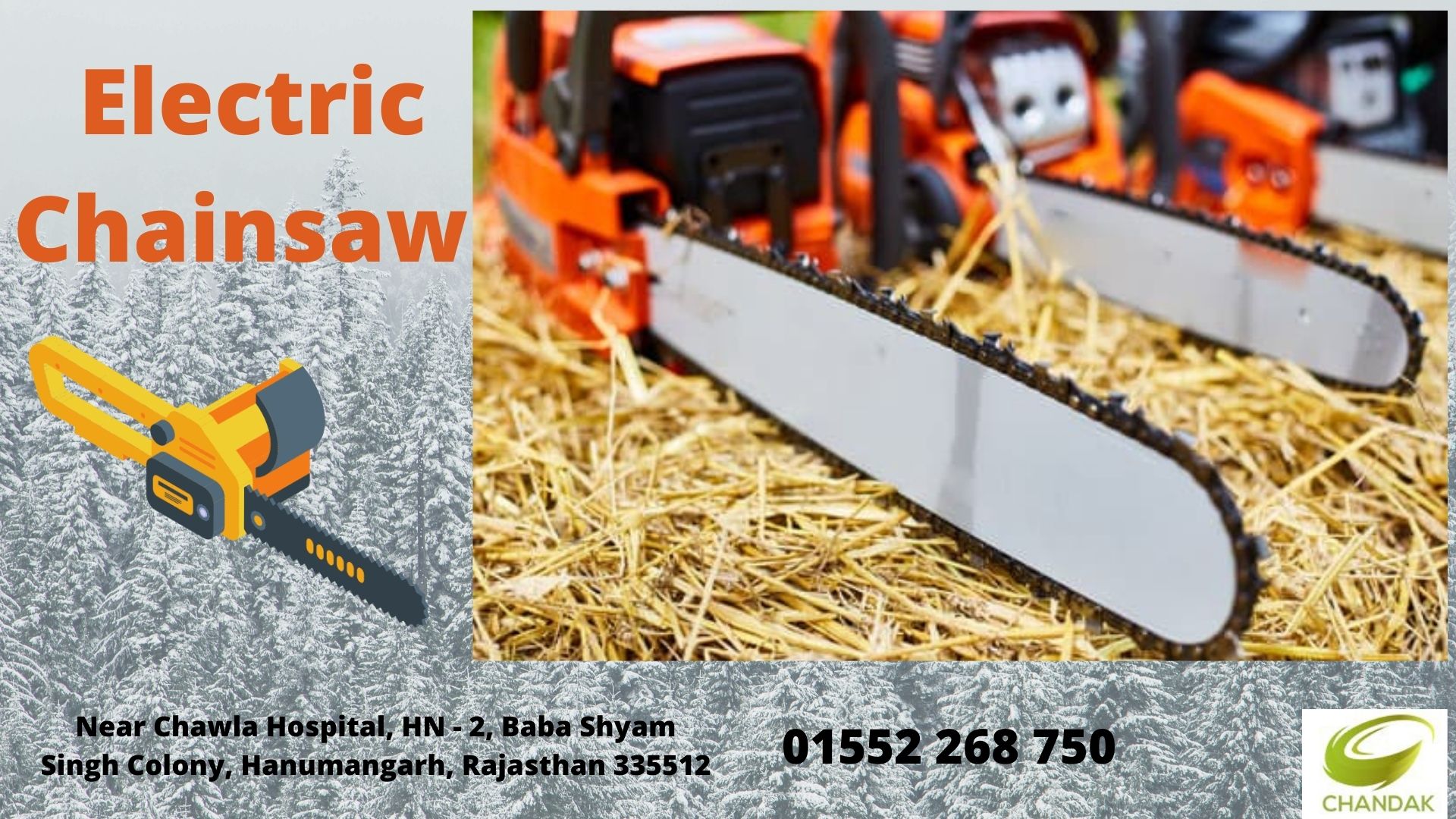 Electric Chainsaw –  Chandak Agro