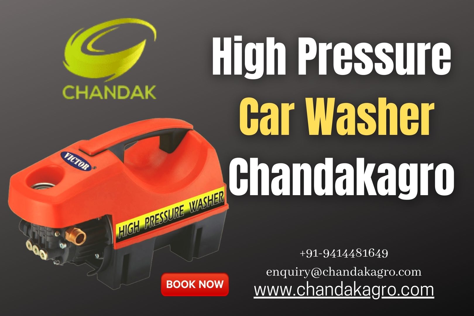 High-Pressure Car Washer From Chandakagro