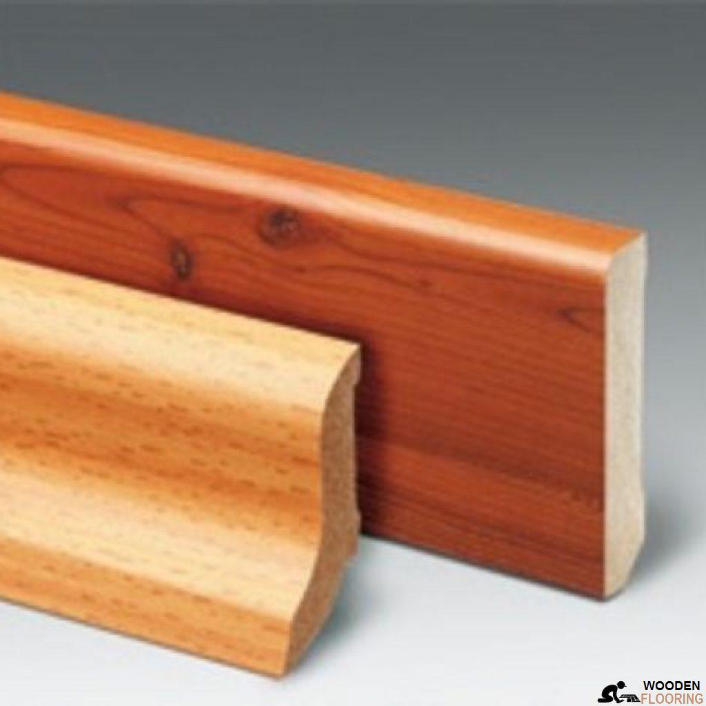 Wood skirting