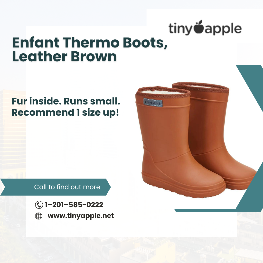 Enfant Thermo Boots, Leather Brown