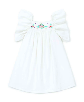 Buy Dress Reve, Blanc Nacre Online - Tinyapple