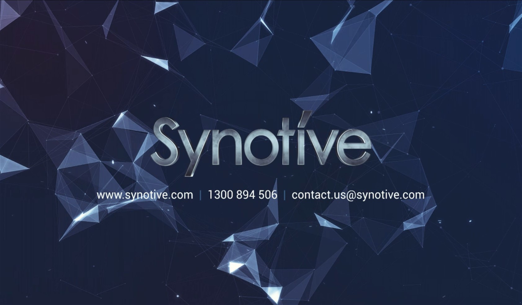 Synotive Presents: An Epic Digital Journey